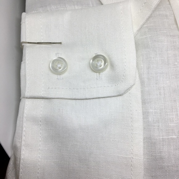 New Irish linen men’s dress shirt - Picture 4 of 8